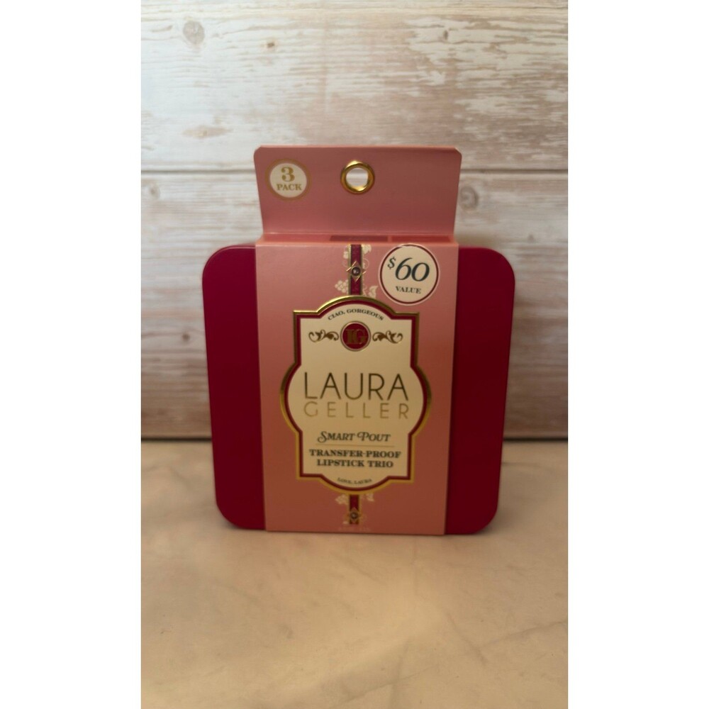 LAURA GELLER SMART POUT TRANSFER PROOF LIPSTICK TRIO